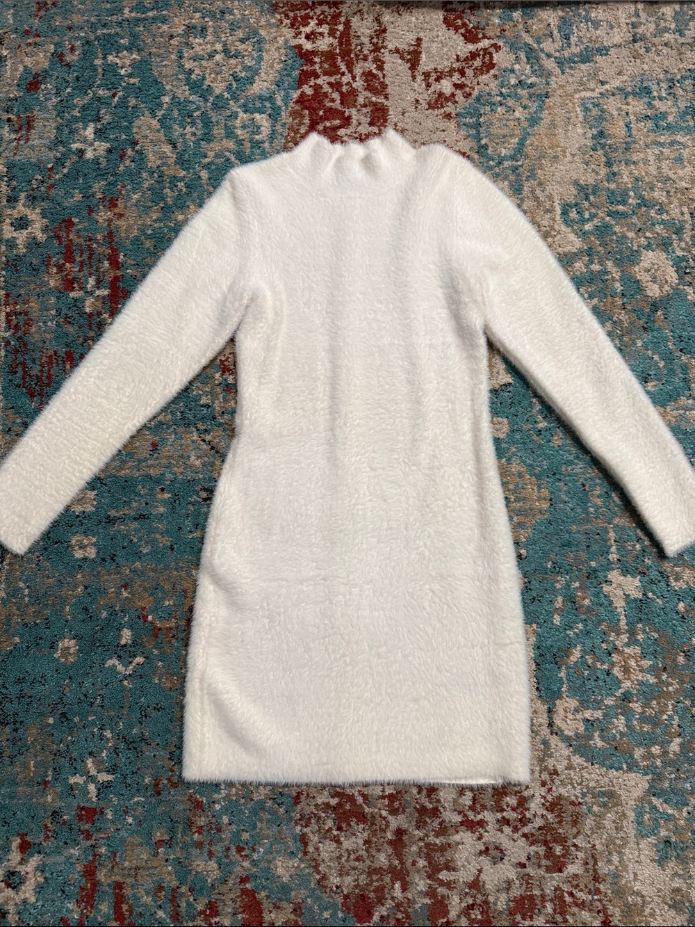 Aritzia Sunday Best White Long-Sleeve Dress